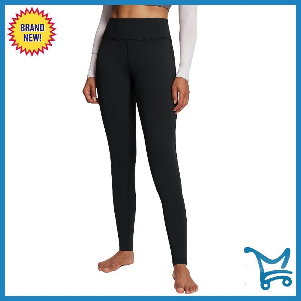 Fleece Lined Thermal Leggings High Waist Pocket Yoga Pants